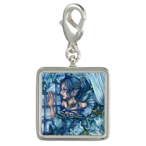 Frost Fairy Girls View of a Sapphire Winter Charm