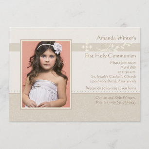 Frost in Spring Religious Photo Invitation