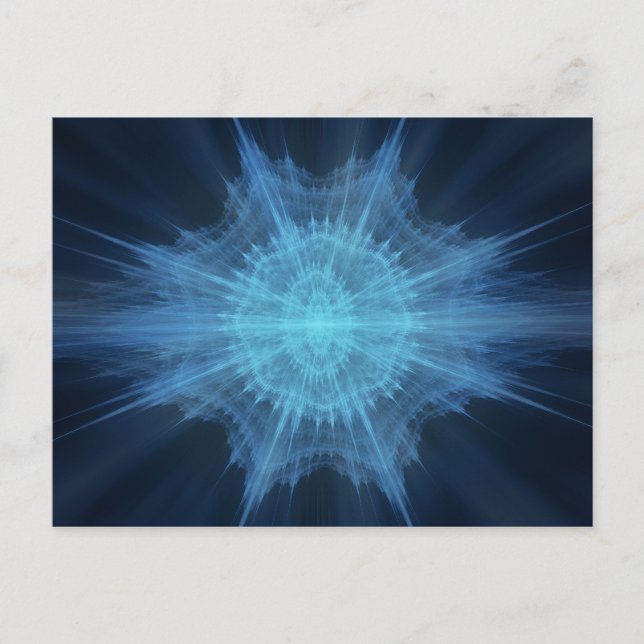 Frost Nova Fractal Postcard (Front)