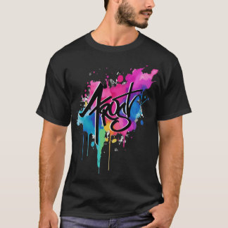 Frost paint splatter T-Shirt