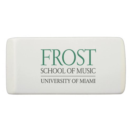 Frost School of Music Eraser