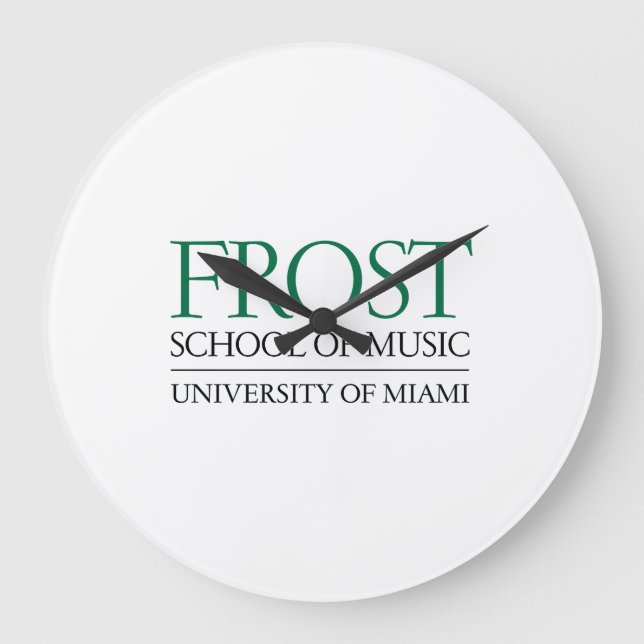 Frost School of Music Large Clock (Front)