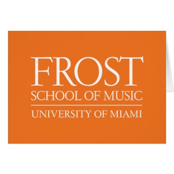 Frost School Of Music Logo by frostschoolofmusic at Zazzle