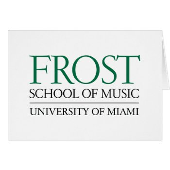 Frost School Of Music Logo by frostschoolofmusic at Zazzle