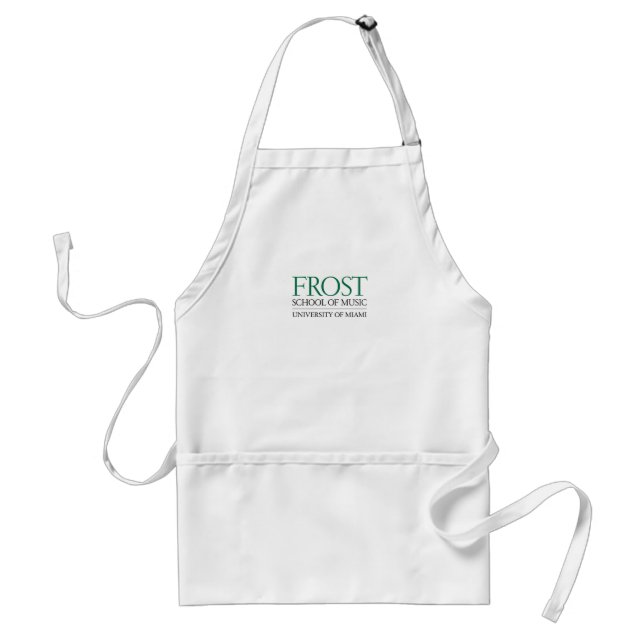 Frost School of Music Logo 2 Adult Apron (Front)