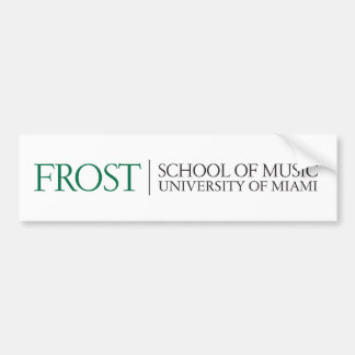 Frost School of Music Logo 2 Bumper Sticker