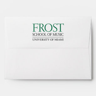 Frost School of Music Logo 2 Envelope