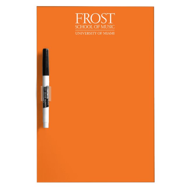 Frost School of Music Logo Dry-Erase Board (Front)