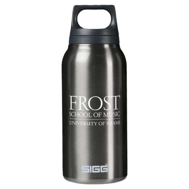 Frost School of Music Logo Insulated Water Bottle (Front)