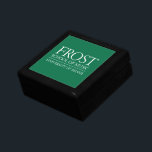 Frost School of Music Logo Keepsake Box<br><div class="desc">Check out these official Frost School of Music designs! Personalize your own Frost School of Music merchandise on Zazzle.com! Click the Customize button to insert your own name, class year, or club to make a unique product. Try adding text using various fonts & view a preview of your design! Zazzle's...</div>