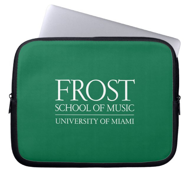 Frost School of Music Logo Laptop Sleeve (Front)