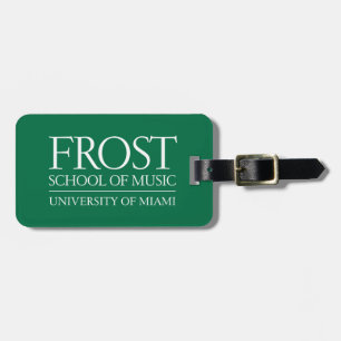 Frost School of Music Logo Luggage Tag
