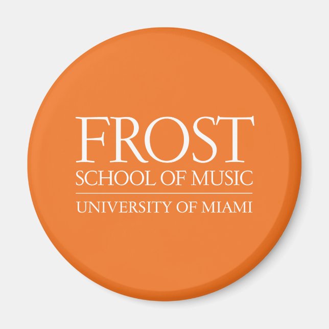 Frost School of Music Logo Magnet (Front)