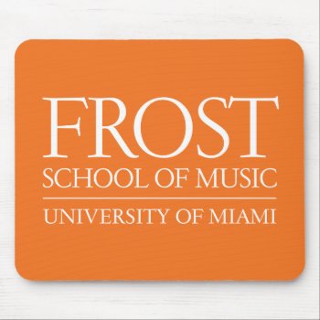 Frost School Of Music Logo Mouse Pad by frostschoolofmusic at Zazzle