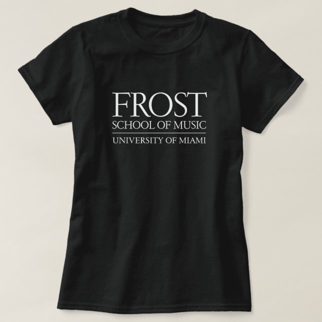 Frost School of Music Logo T-Shirt (Design Front)