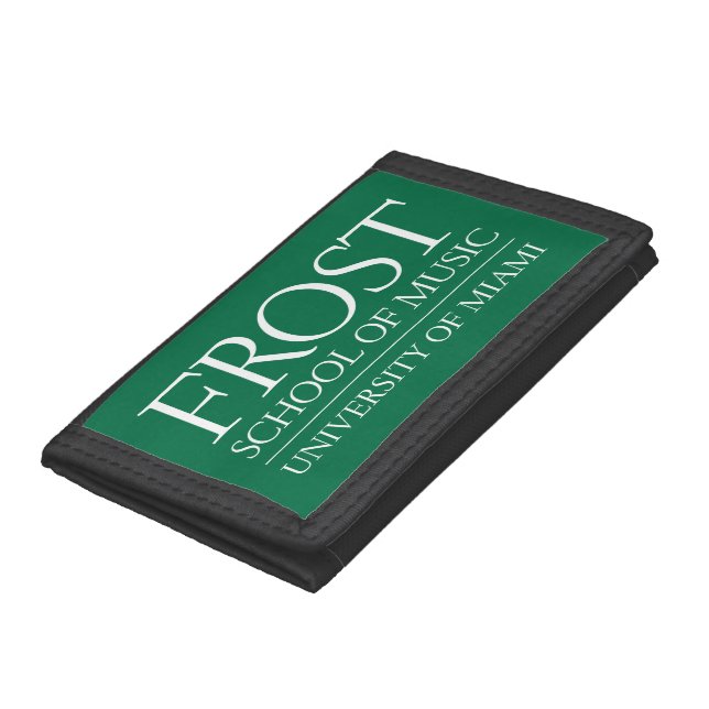 Frost School of Music Logo Trifold Wallet (Bottom)