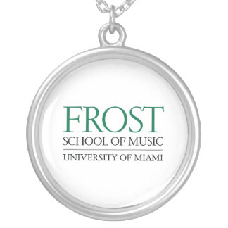 Frost School of Music Silver Plated Necklace