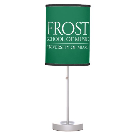 Frost School of Music Table Lamp (Front)