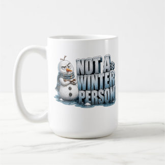 Frost the Grumpy Snowman Mug