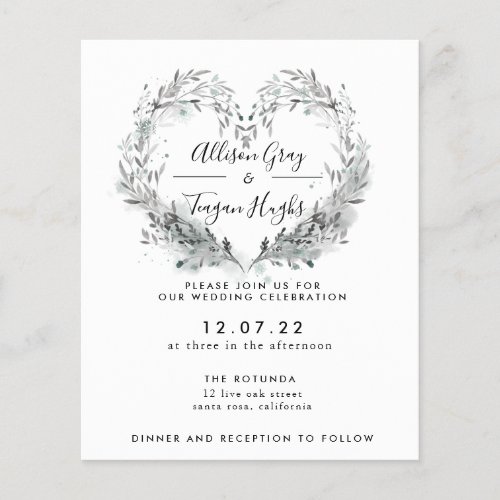 Frost Wedding Invitation 