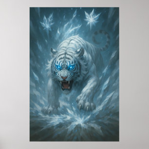 Frost White Tiger – Emperor of the Frozen Realm – Poster