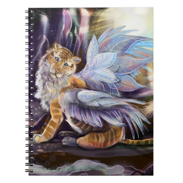 Frost Wing Tiger Notebook (Front)