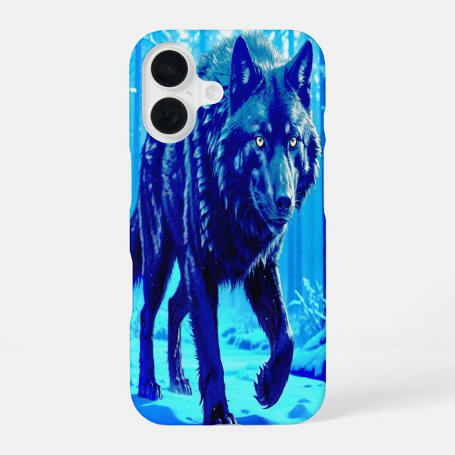 Frost Wolf Iphone Case (Back)