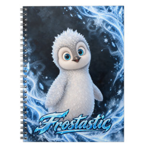 Frostastic Frosty the Ice Penguin Notebook