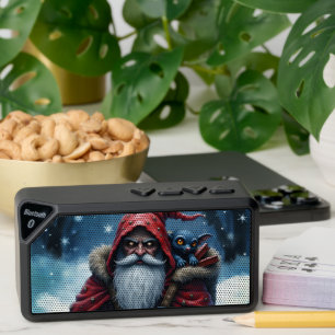 Frostbite Santa & His Mischief Elf. Bluetooth Speaker