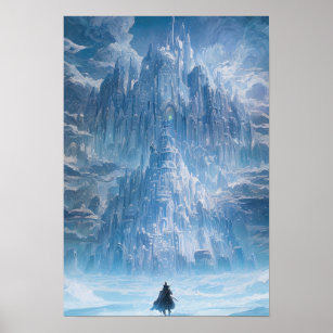 Frostbound Fortress Poster