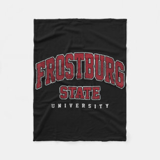 Frostburg Institute Of Technology Arch Retro For M Fleece Blanket