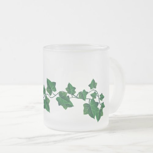 Frosted 10 oz Frosted Glass Mug