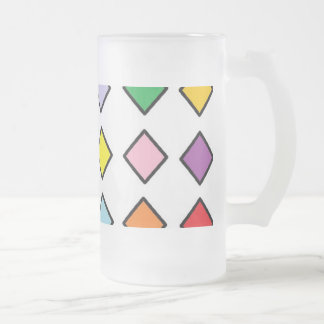 Frosted 16 oz Frosted Glass Mug art by JShao