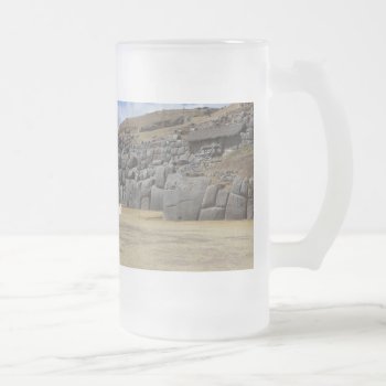Frosted 473 Ml Frosted Glass Mug by sangstar1 at Zazzle
