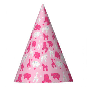 Frosted Animal Cookie Birthday Party Hat