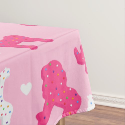 Frosted Animal Cookie Birthday Party Table Cloth