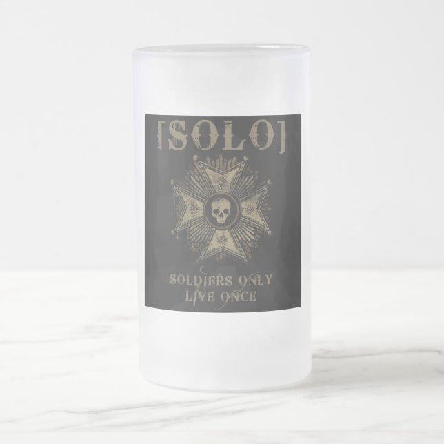 Frosted Beer Mug (Center)