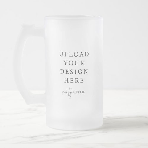 Frosted Beer Mug 10oz or 16oz