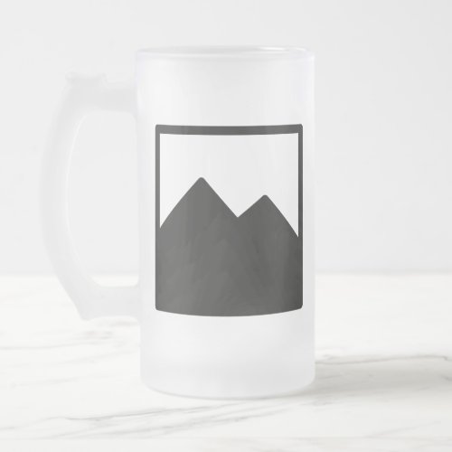 Frosted Beer Mug Template