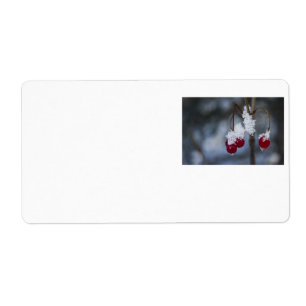 Frosted Berries Label