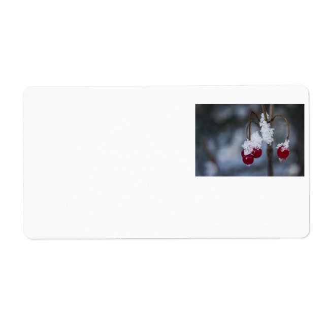 Frosted Berries Label (Front)