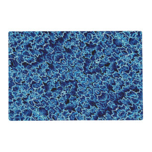 Frosted Blue Ivy Cool Placemat