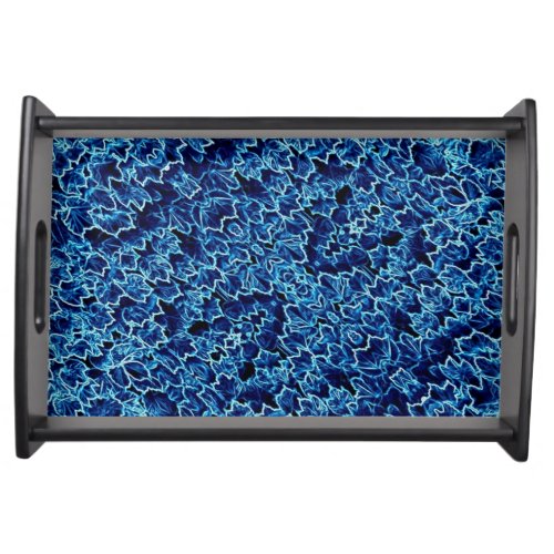 Frosted Blue Ivy Cool Serving Tray