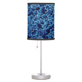 Frosted Blue Ivy Cool Table Lamp (Right)