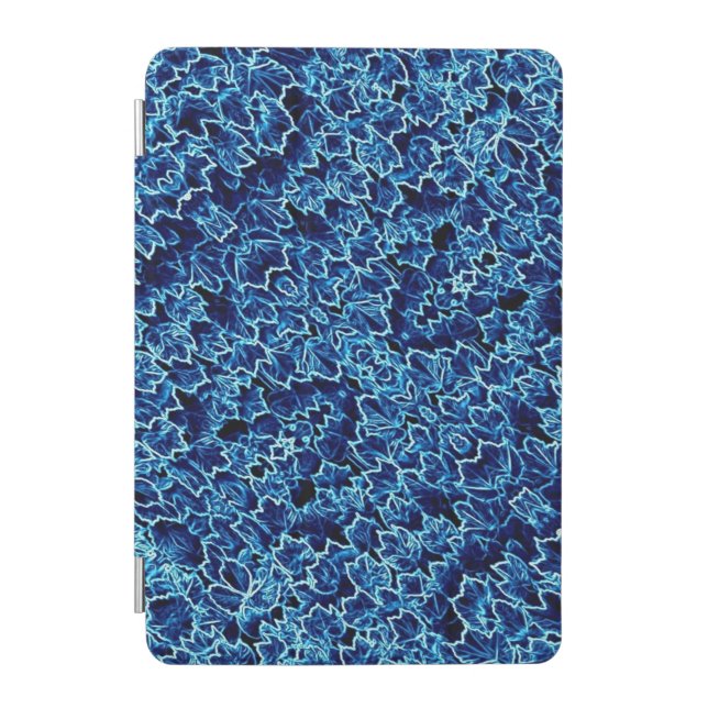 Frosted Blue Ivy iPad Mini Cover (Front)