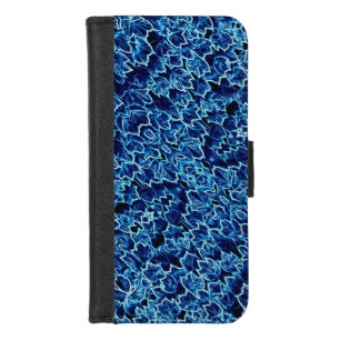 Frosted Blue Ivy iPhone 8/7 Wallet Case