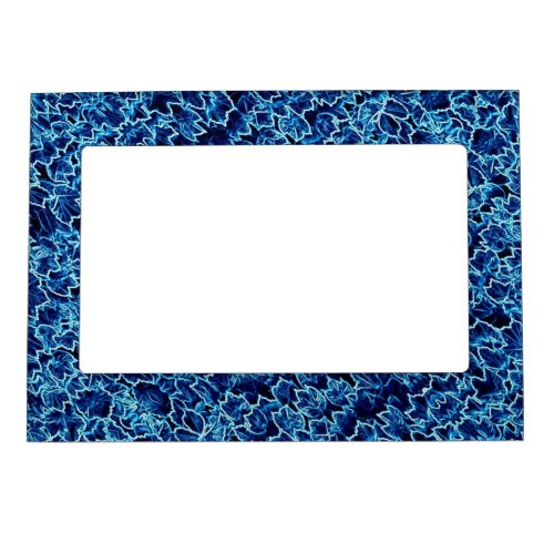 Frosted Blue Ivy Magnetic Frame