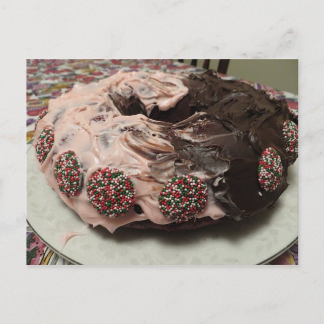 Frosted Cake Postcard (Front)
