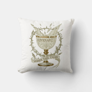 Frosted Chalice Covenant T-Shirt   Toast the Thaw Throw Pillow