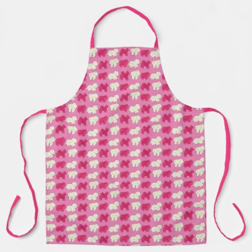 Frosted Circus Animal Cookies Crackers Sprinkles Apron